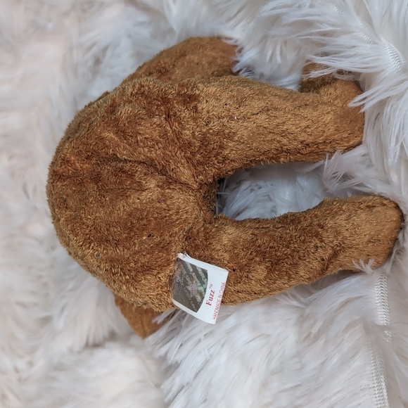 Ty Beanie Baby FUZZ Teddy Bear - Retired Vintage Collectible - Picture 4 of 9